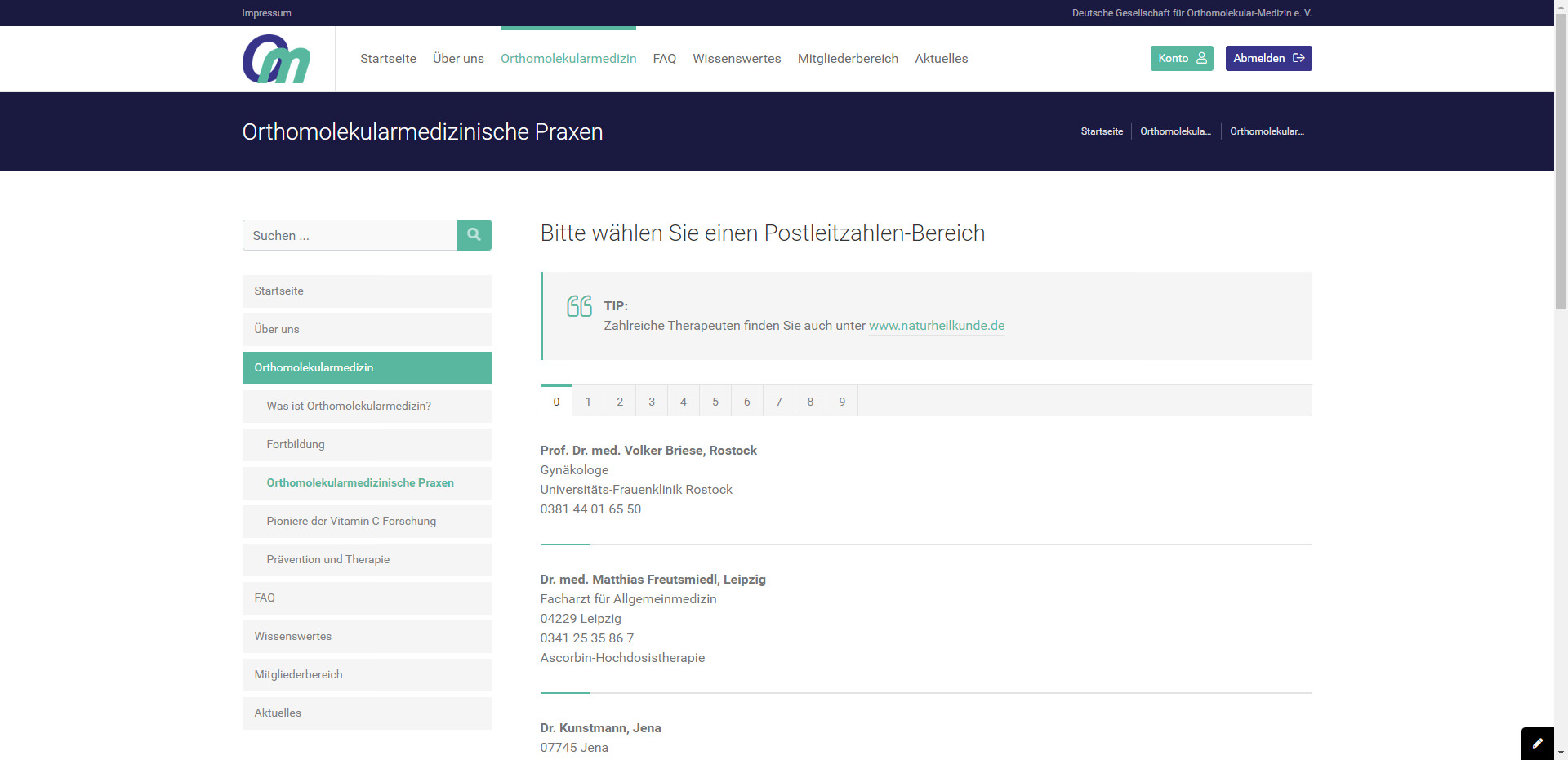 Deutsche Gesellschaft für Orthomolekulare Medizin - activewebs.de