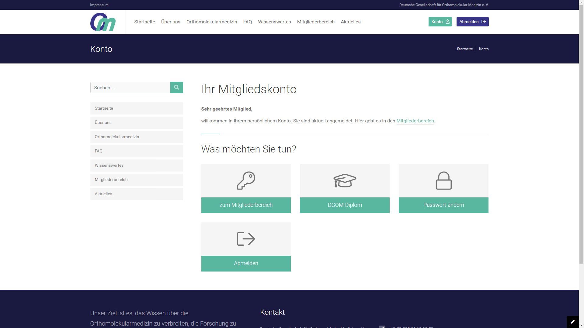 Deutsche Gesellschaft für Orthomolekulare Medizin - activewebs.de