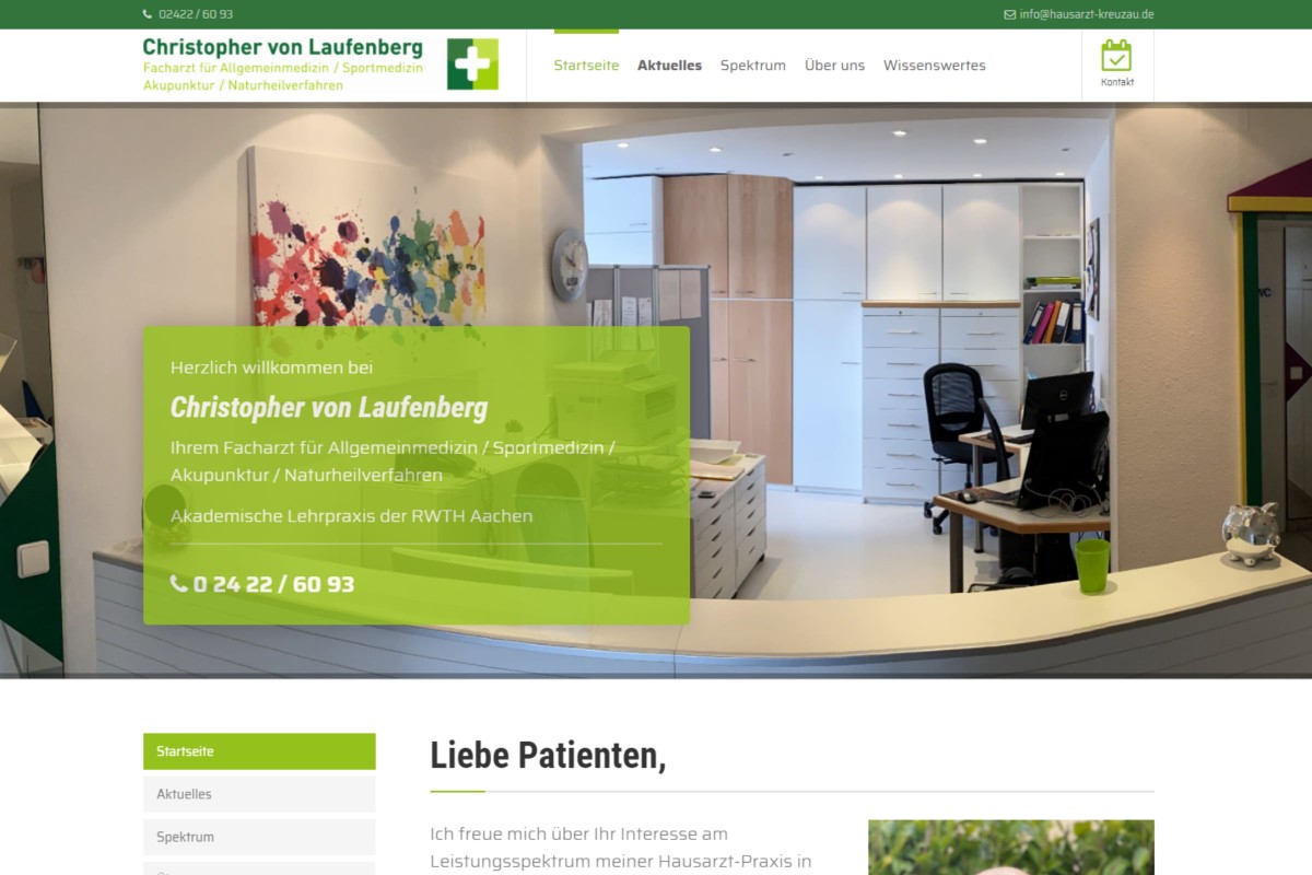 Praxis f. Allgemeinmedizin Christopher von Laufenberg